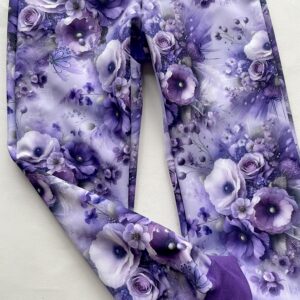 Softshell püksid116/122, lillad